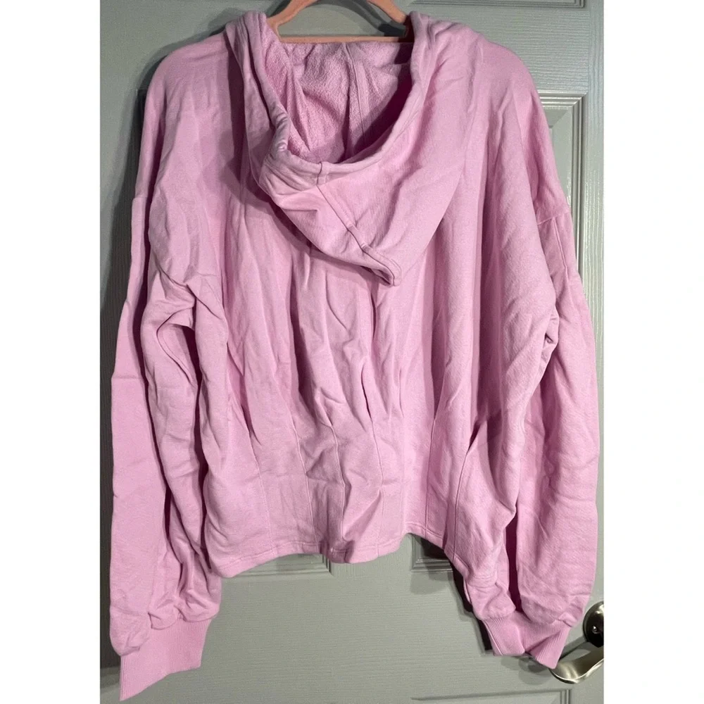 Anthropologie Maeve Cary Darted Zip-Up Hoodie NWT Size Large and Xtra Small - Picture 8 of 15